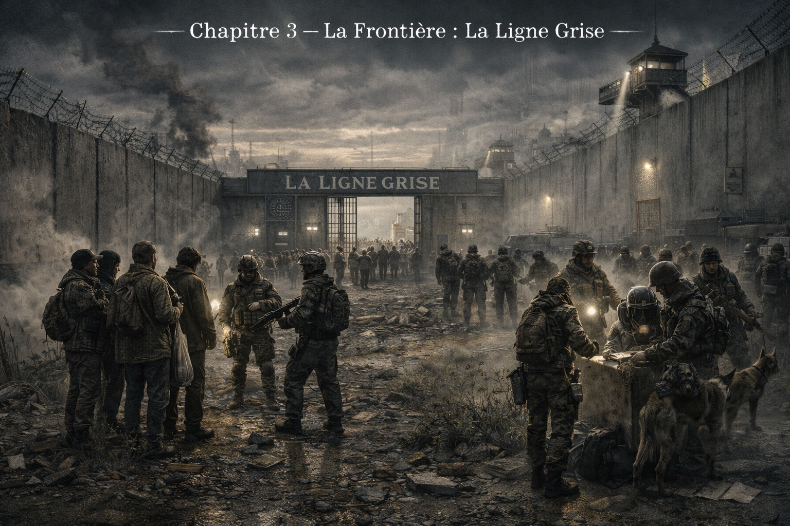 La Frontière : La Ligne Grise